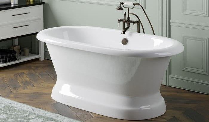 Cast Iron - Best Material for a Freestanding Bathtub