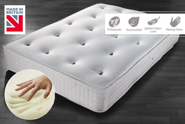 bonnell spring memory foam mattress