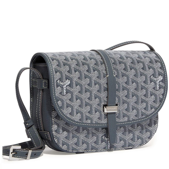 Goyard Cap Vert PM Goyardine Sky Blue Crossbody Bag