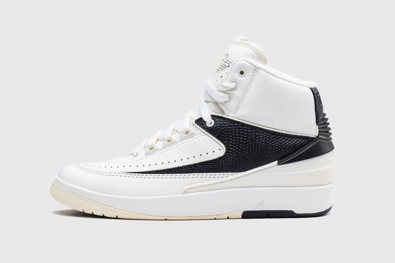 Jordan 2 White Black