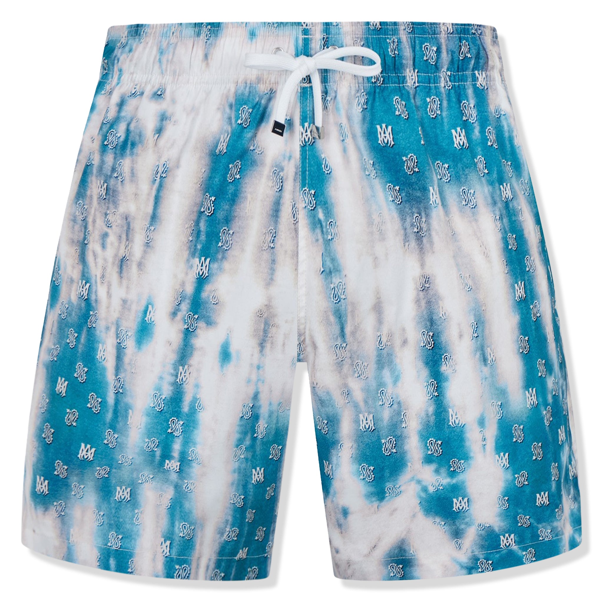 Amiri Bleached MA Paisley Blue Swim Shorts – Crepslocker