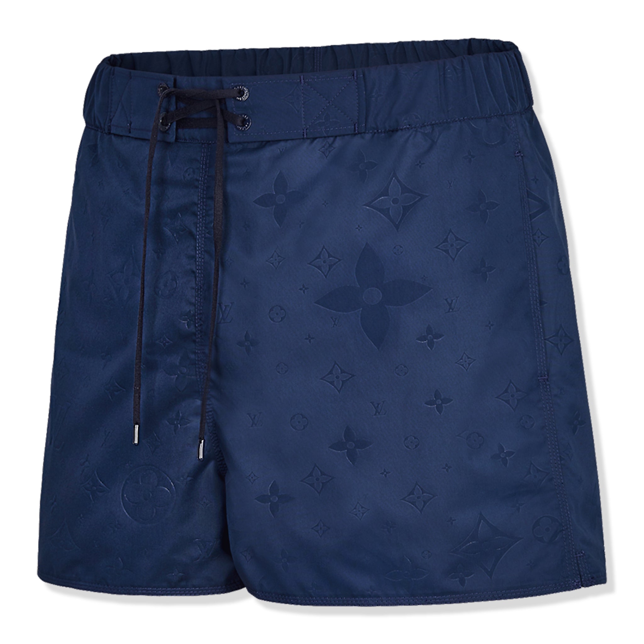 Louis Vuitton 3D Pocket Monogram Board Swim Trunks - Blue, 12.5