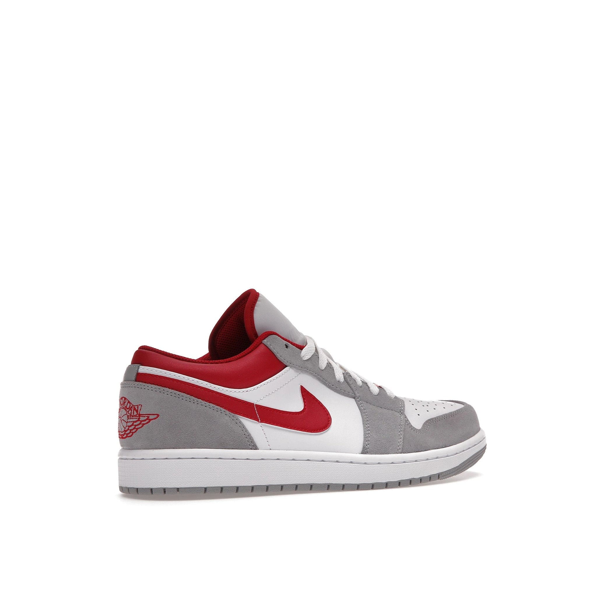 air jordan smoke grey red