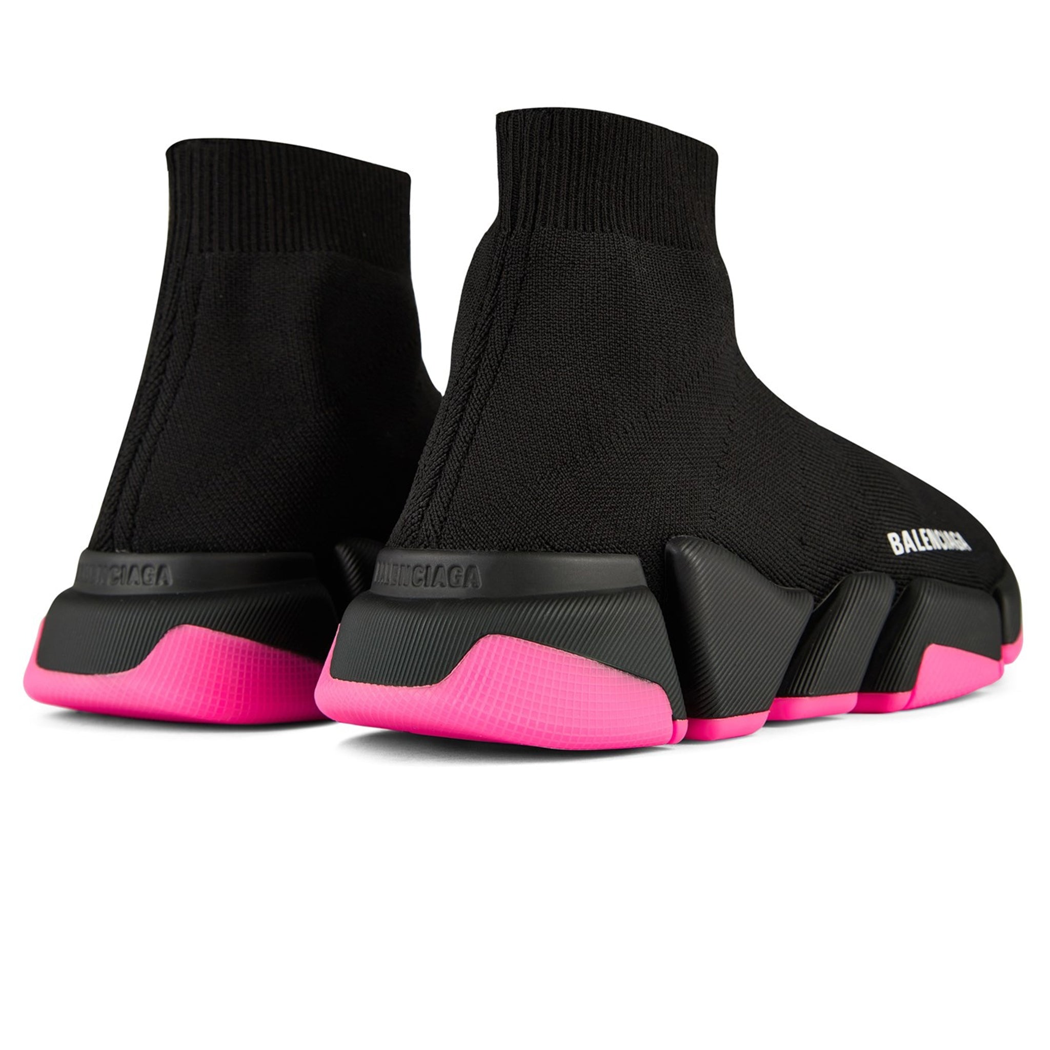 Balenciaga BlackPink Speed Sock Clearsole Sneakers Size EU 38 Balenciaga   TLC