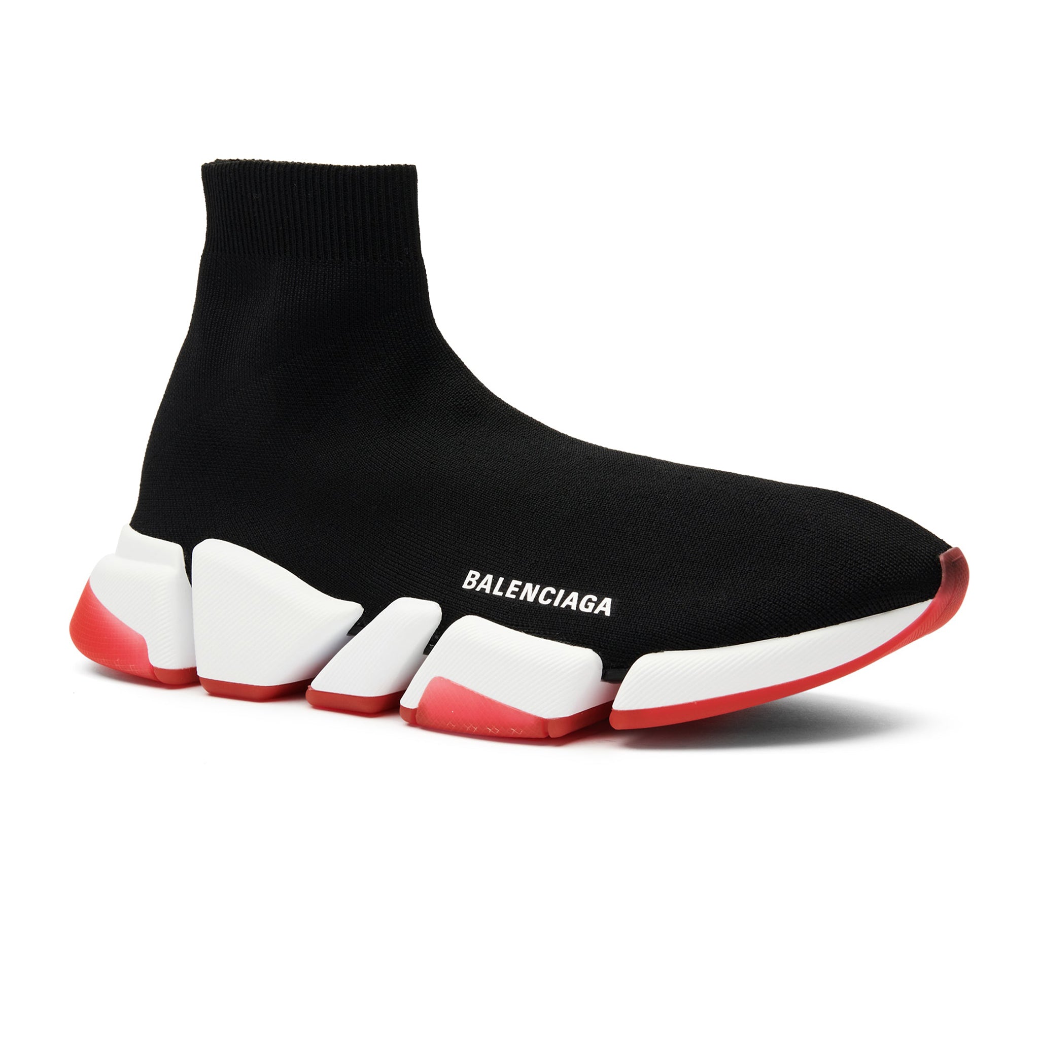 Giày Balenciaga Speed Trainer X Air Force White Black Red OG00208   Ordixicom