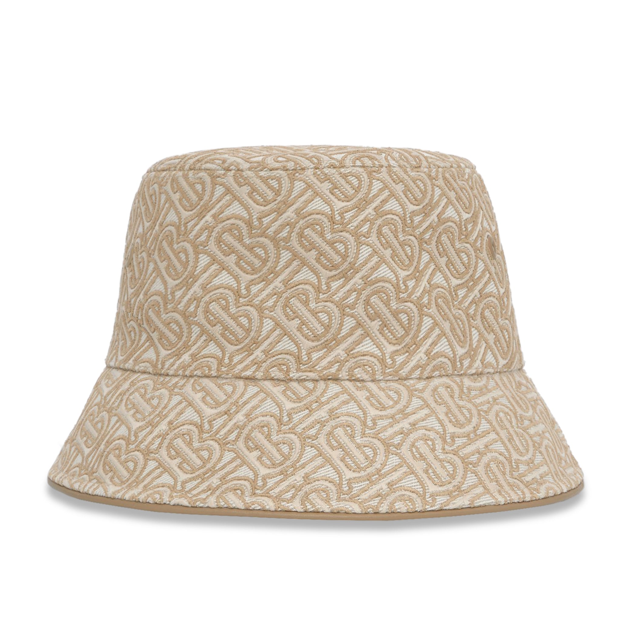 Burberry Embroidered Monogram Linen Cotton Bucket Hat – Crepslocker
