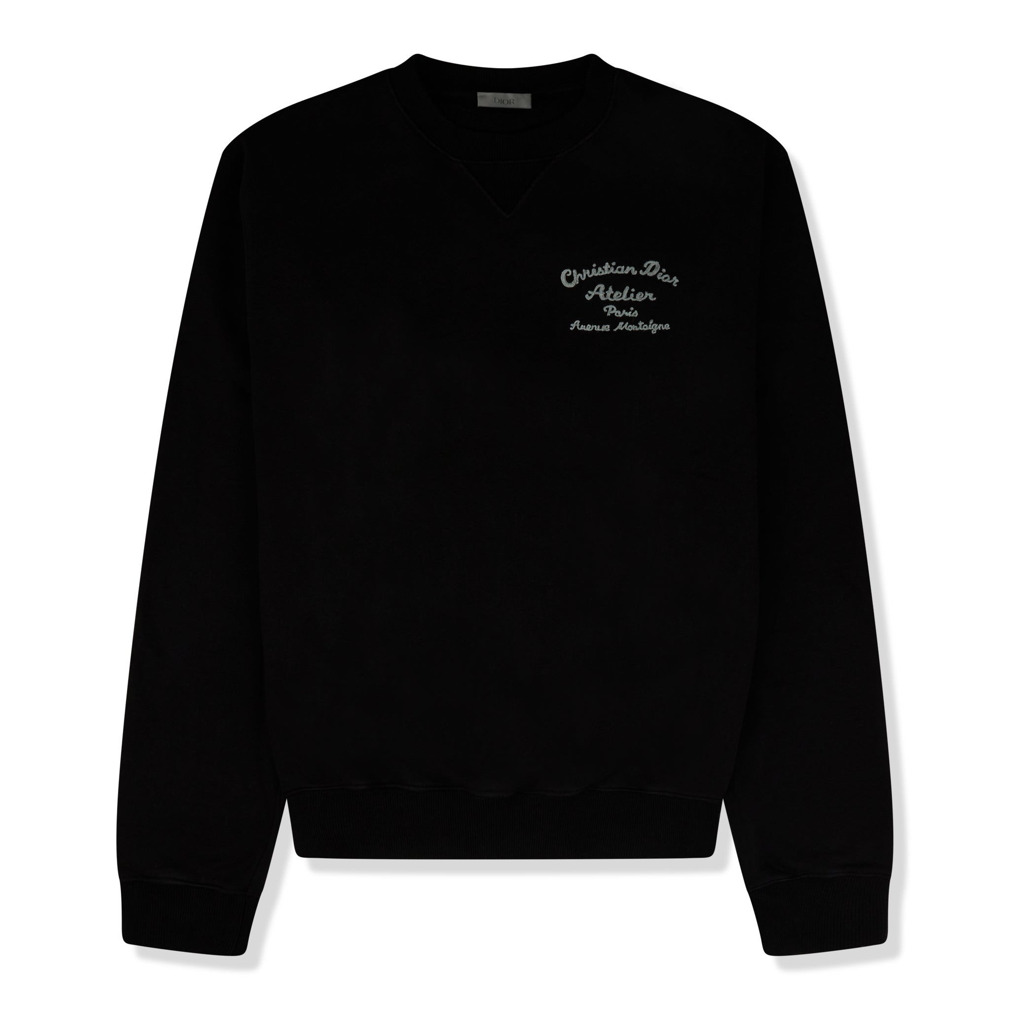 Dior 'Christian Dior Atelier' Black Sweatshirt | Crepslocker