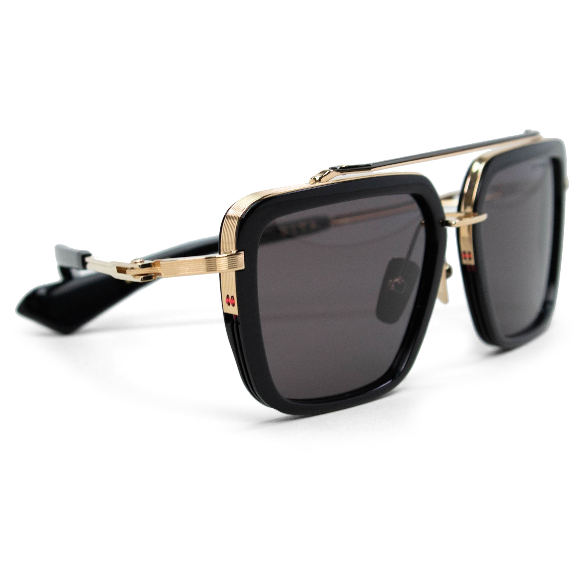 Dita Eyewear DTS135 Mach Seven Black White Gold Sunglasses