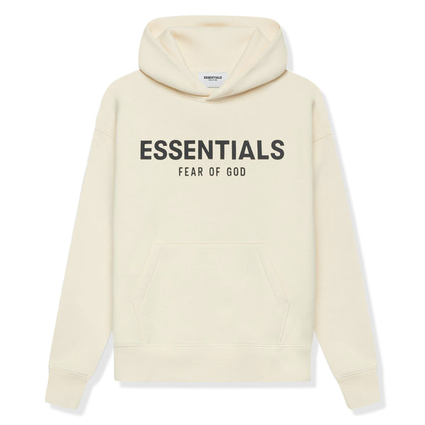 Fear Of God Essentials Core Collection Kids String Tan Hoodie