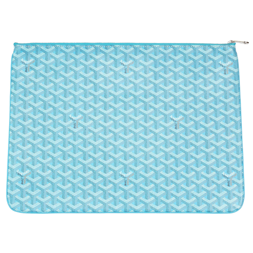 Goyard Senat Pouch MM Sky Blue