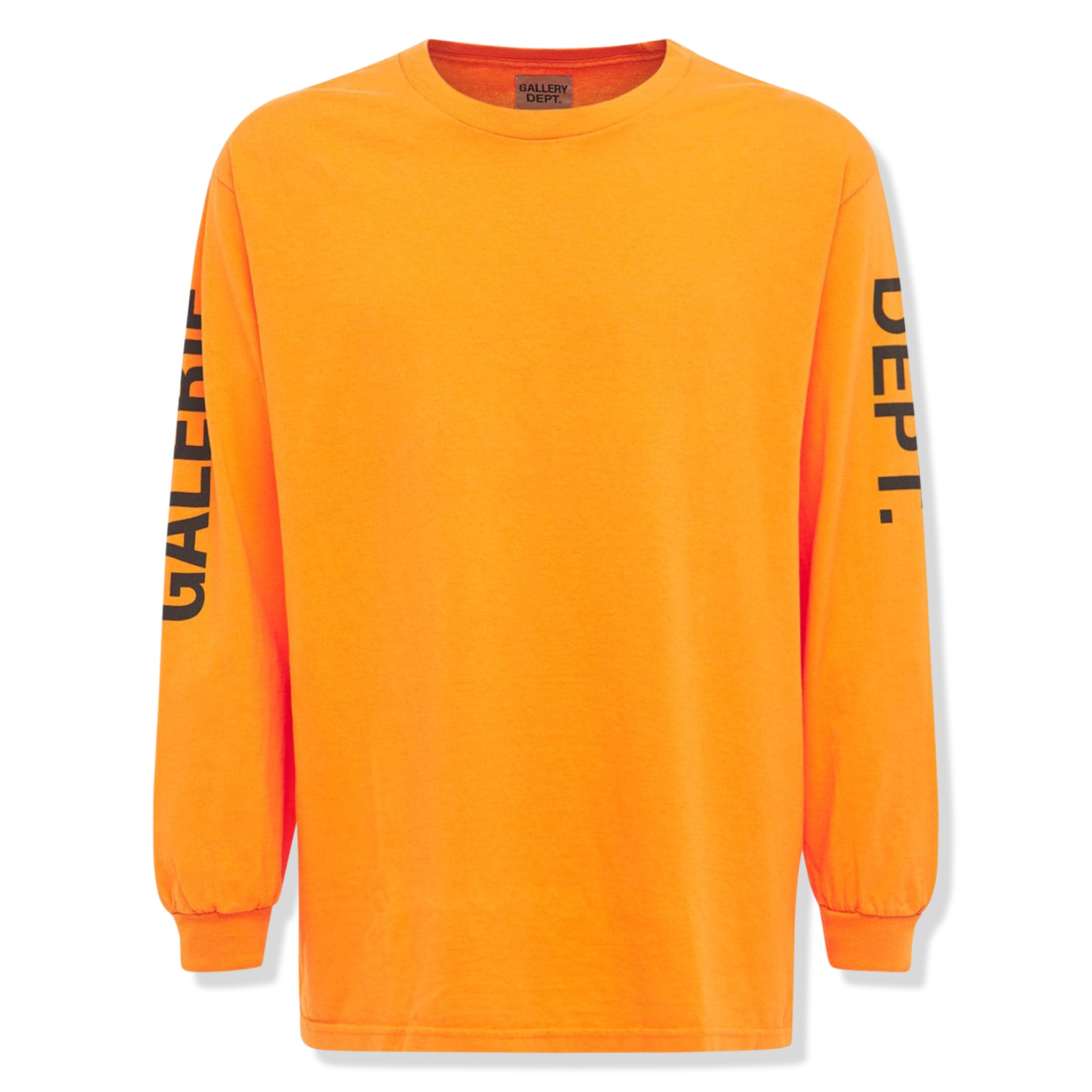 Gallery Dept. Logo Printed Jersey L/S Orange T Shirt – Crepslocker
