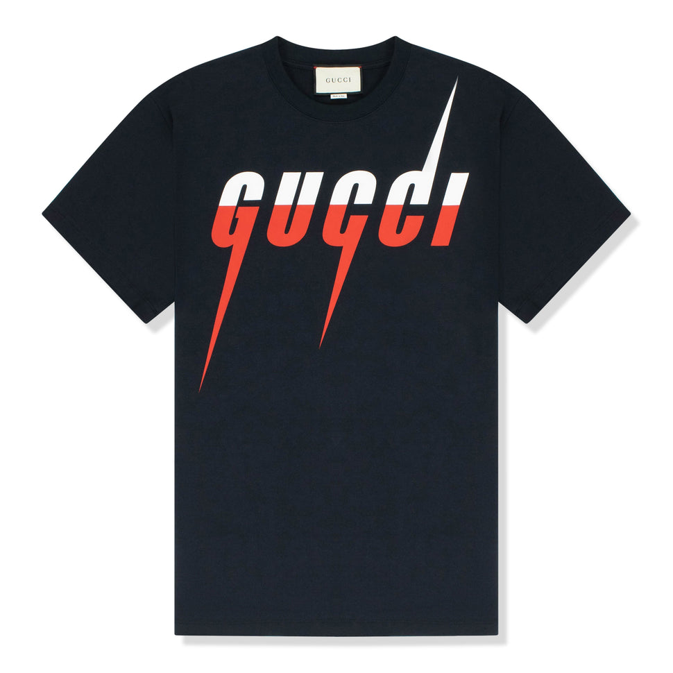 Gucci Blade Print Black T shirt | Crepslocker