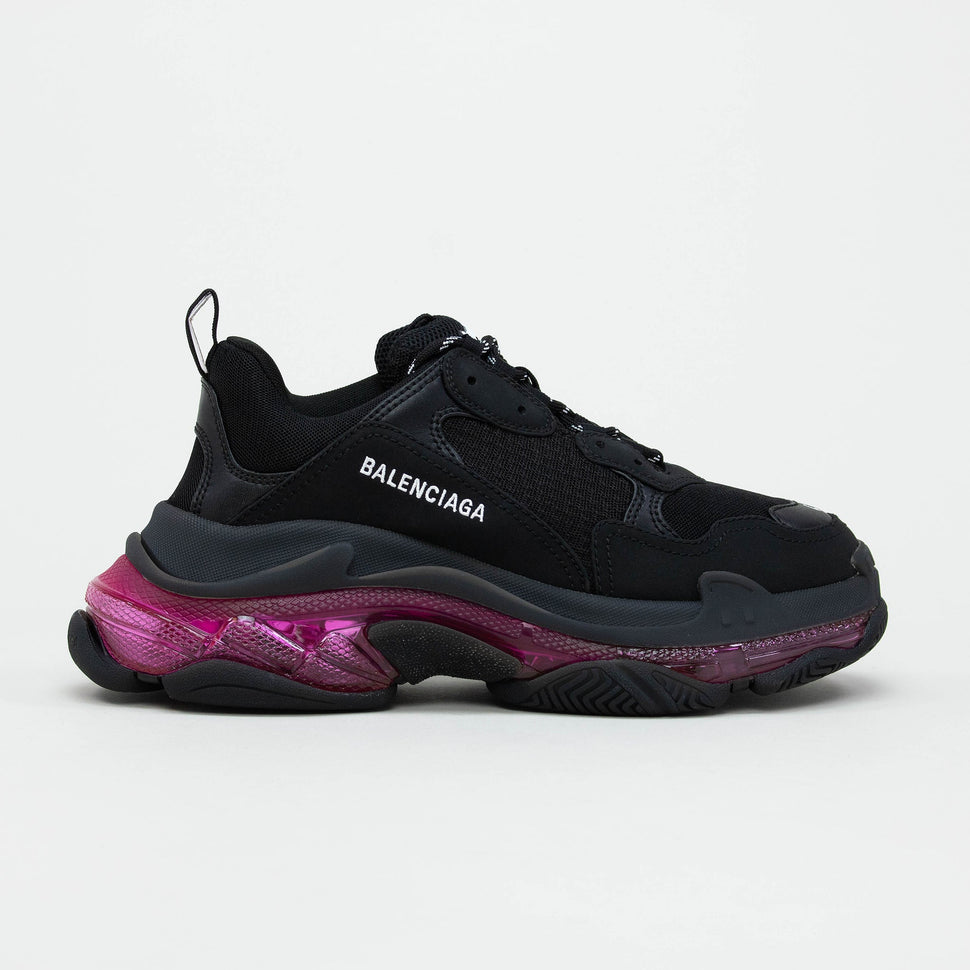 balenciaga triple s mens purple