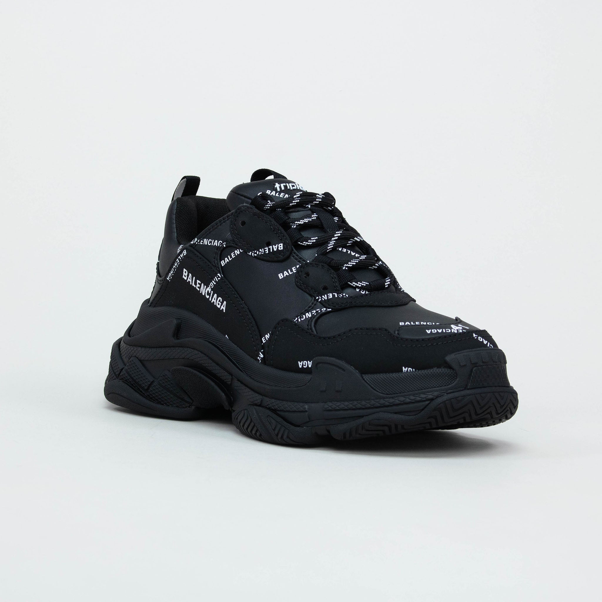 Balenciaga Triple S Sneaker Black Multi – Crepslocker