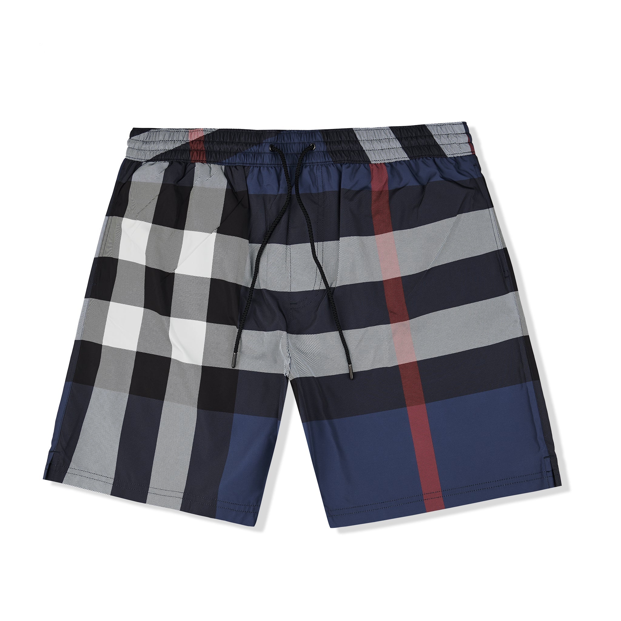 Burberry Check Carbon Blue Swim Shorts – Crepslocker