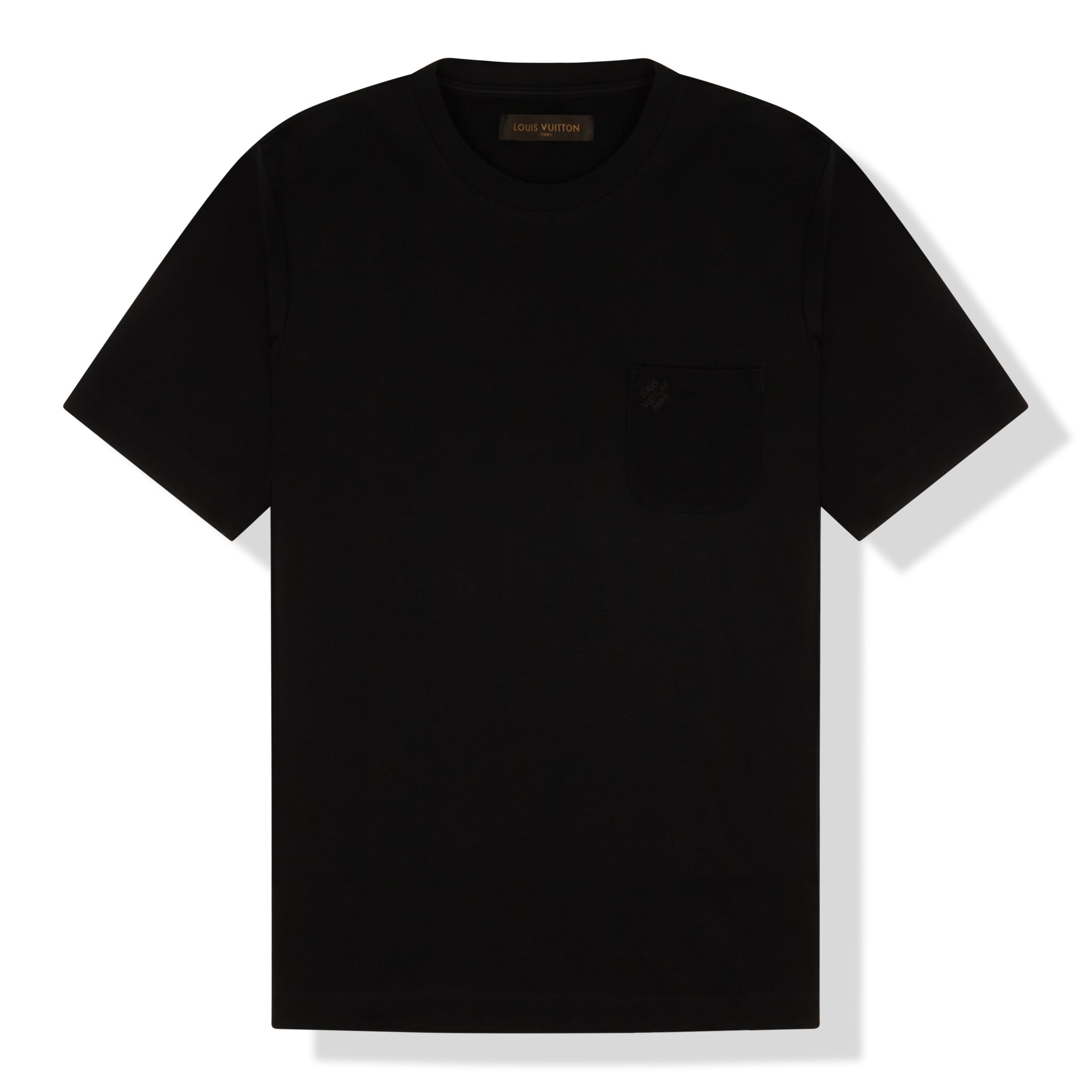 Damier Pocket Crew Neck T-shirt - Men - Ready-to-Wear