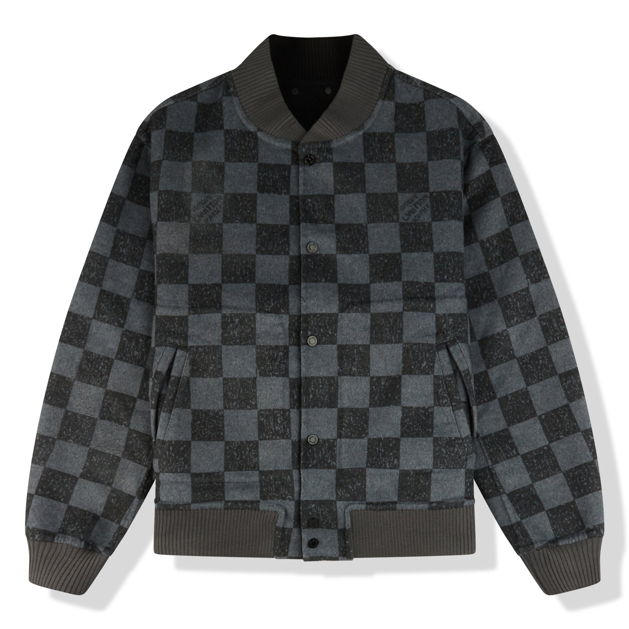 Louis Vuitton Varsity Jacket Grey's