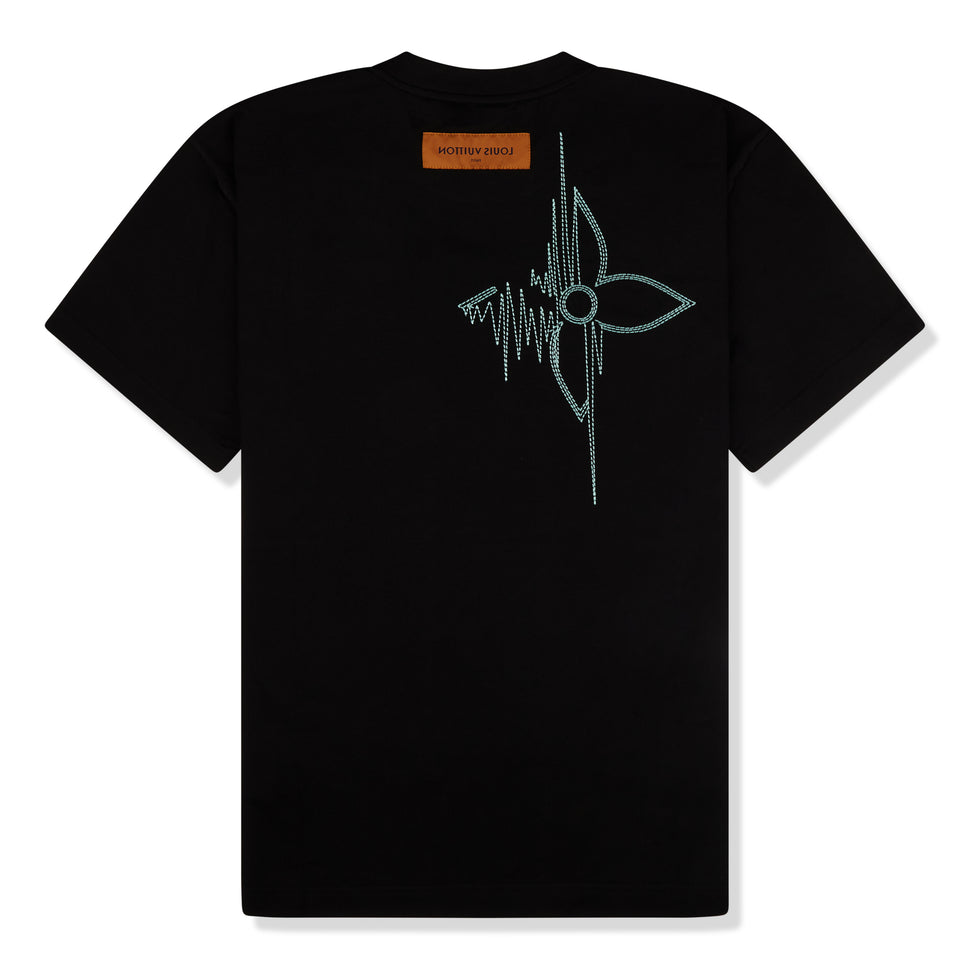 Cheap Stclaircomo Jordan outlet, Louis Vuitton LV Frequency Graphic Black T  Shirt