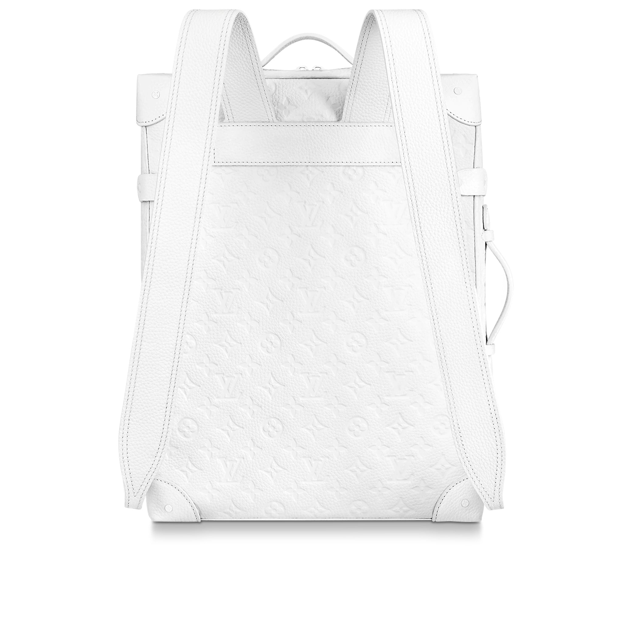 Louis Vuitton LV Friends Soft Trunk White Backpack