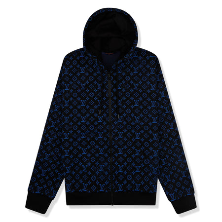 Louis Vuitton Monogram Zip Through Top, Navy, Xs