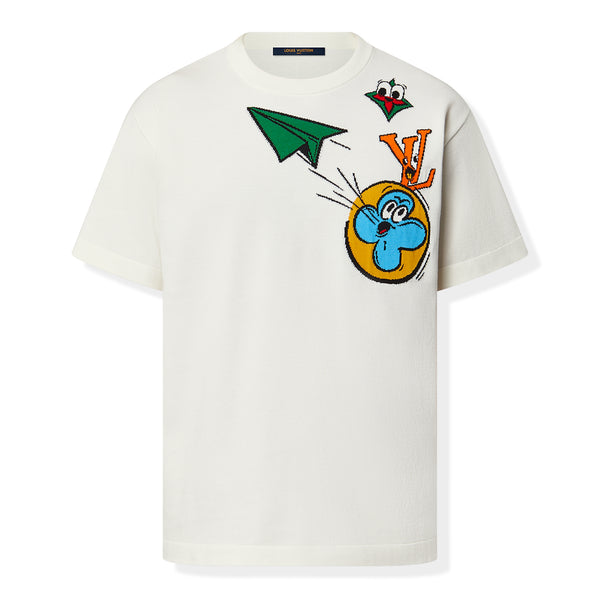 Louis Vuitton Rainbow Monogram Short-Sleeved Denim Shirt Multi Pre
