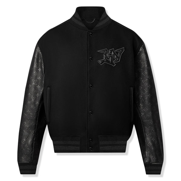 Monogram Embossed Leather And Wool Blouson - Ready to Wear