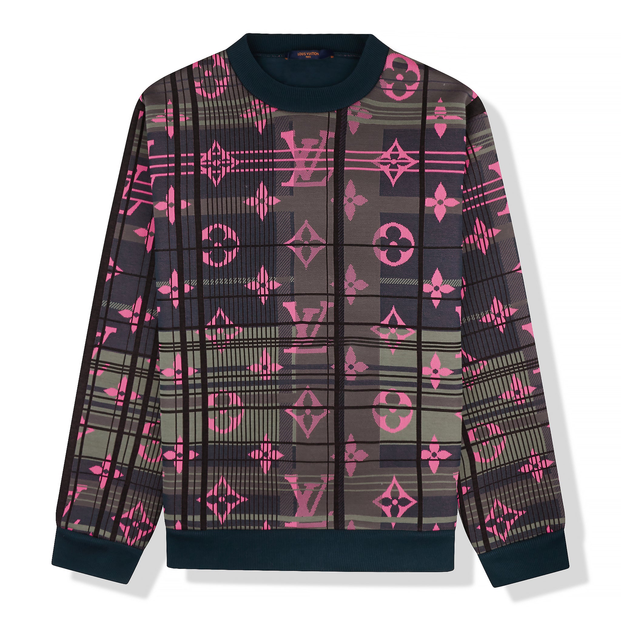 Louis Vuitton Monogram Jacquard Neoprene Sweatshirt, Bolso bolsito Louis  Vuitton Twin en lona Monogram y cuero natural