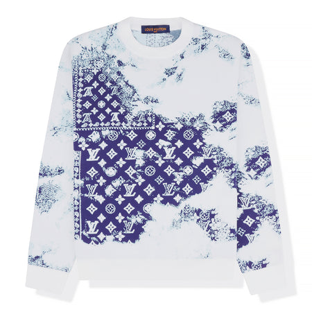 Cheap 127-0 Jordan outlet, Louis Vuitton Monogram Knit Bandana Blue  Sweatshirt