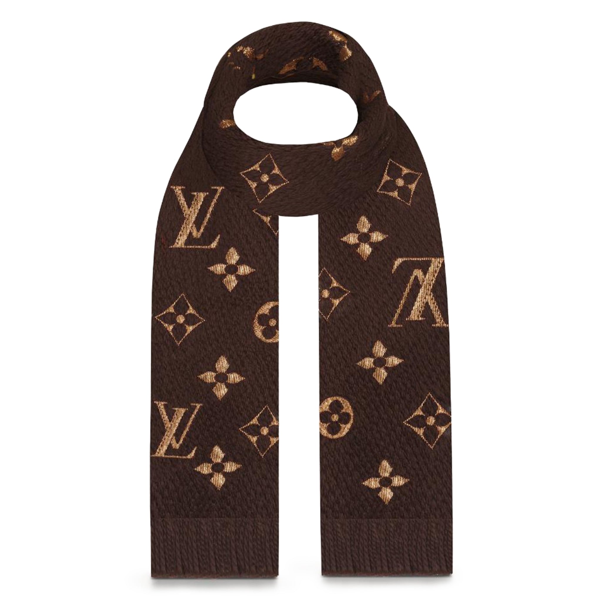 logomania lv scarf blue