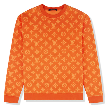 Louis Vuitton - Authenticated Sweatshirt - Cotton Orange for Men, Very Good Condition