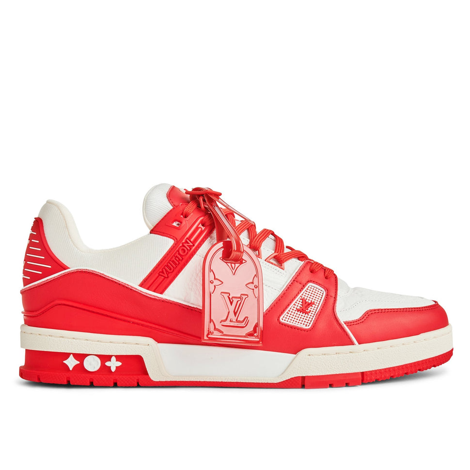 Spike Sock red sneakers  Louis vuitton men shoes, Louis vuitton shoes, Red  sneakers