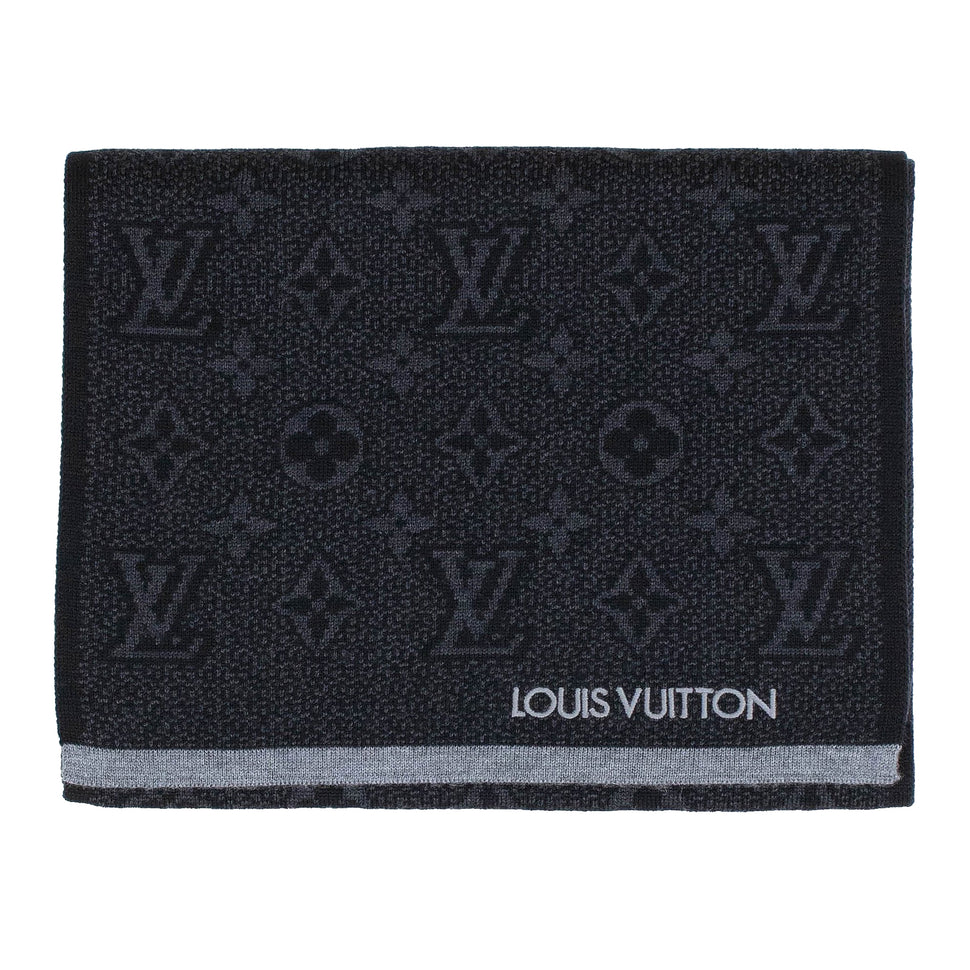 Louis Vuitton My Monogram Eclipse Wool Scarf