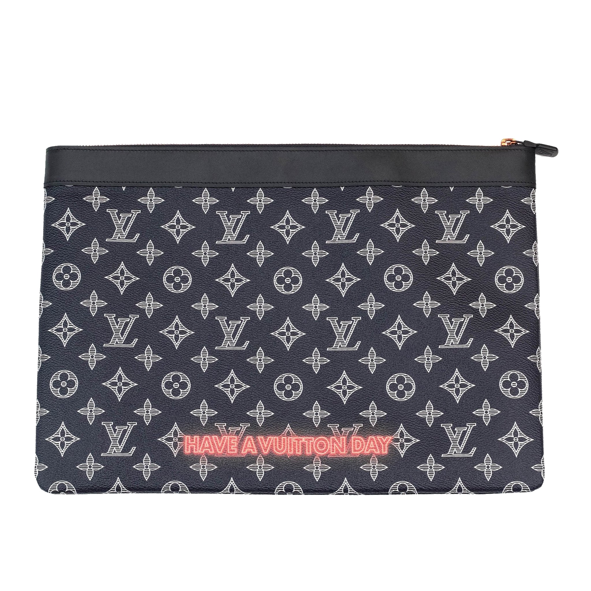 Louis Vuitton Keepall Bandouliere Monogram Upside Down Ink 50 Navy