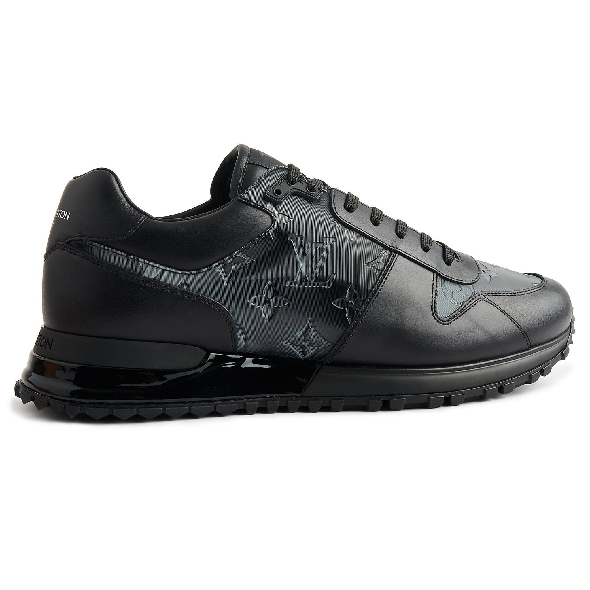 Louis Vuitton LV Trainer Black White  Crep Select