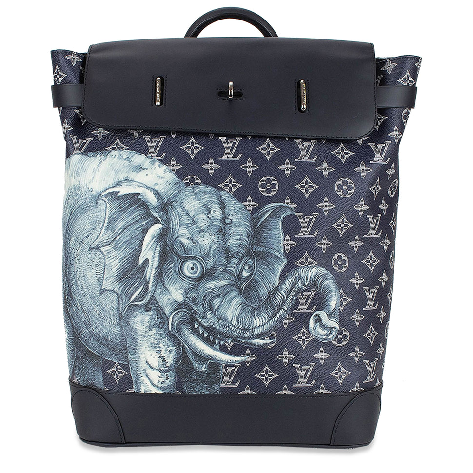 Louis Vuitton Chapman Messenger Savane Elephant