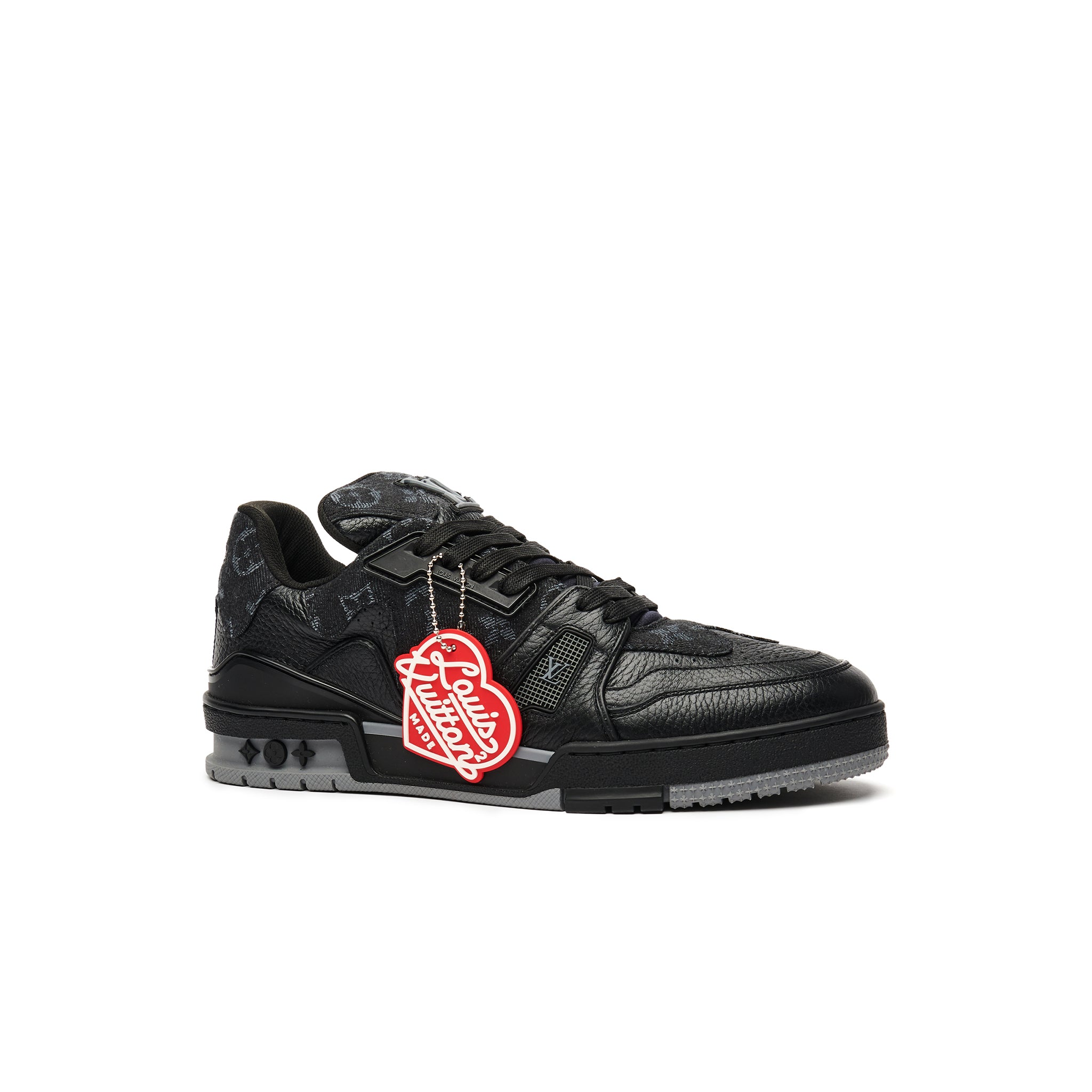 LOUIS VUITTON LV TRAINER X NIGO BLACK DENIM 