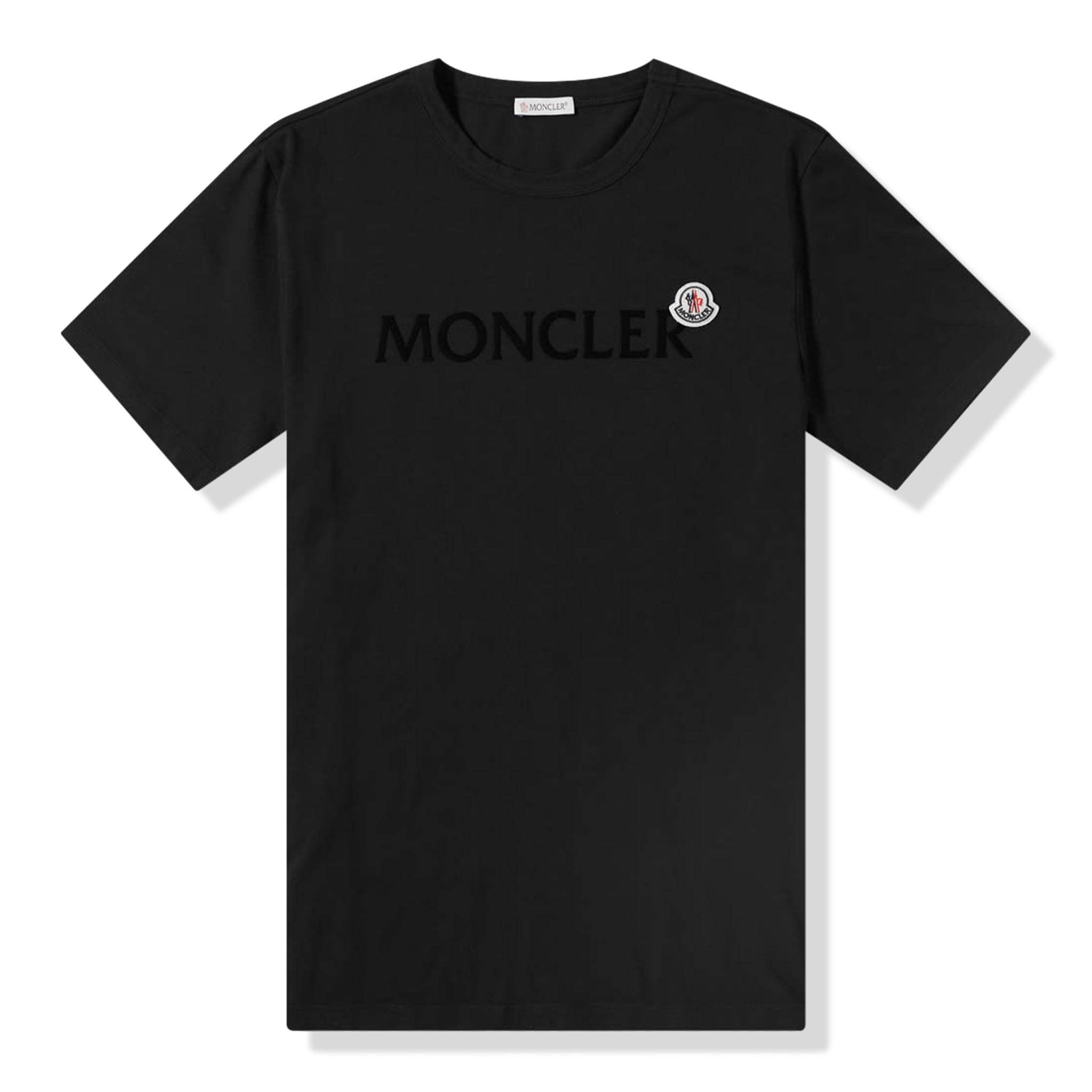 Moncler Graphic Chest Logo Black T Shirt – Crepslocker