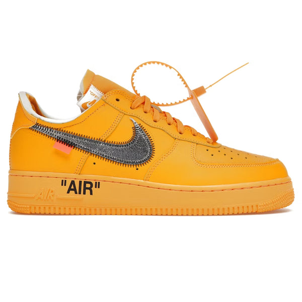 university gold air force ones