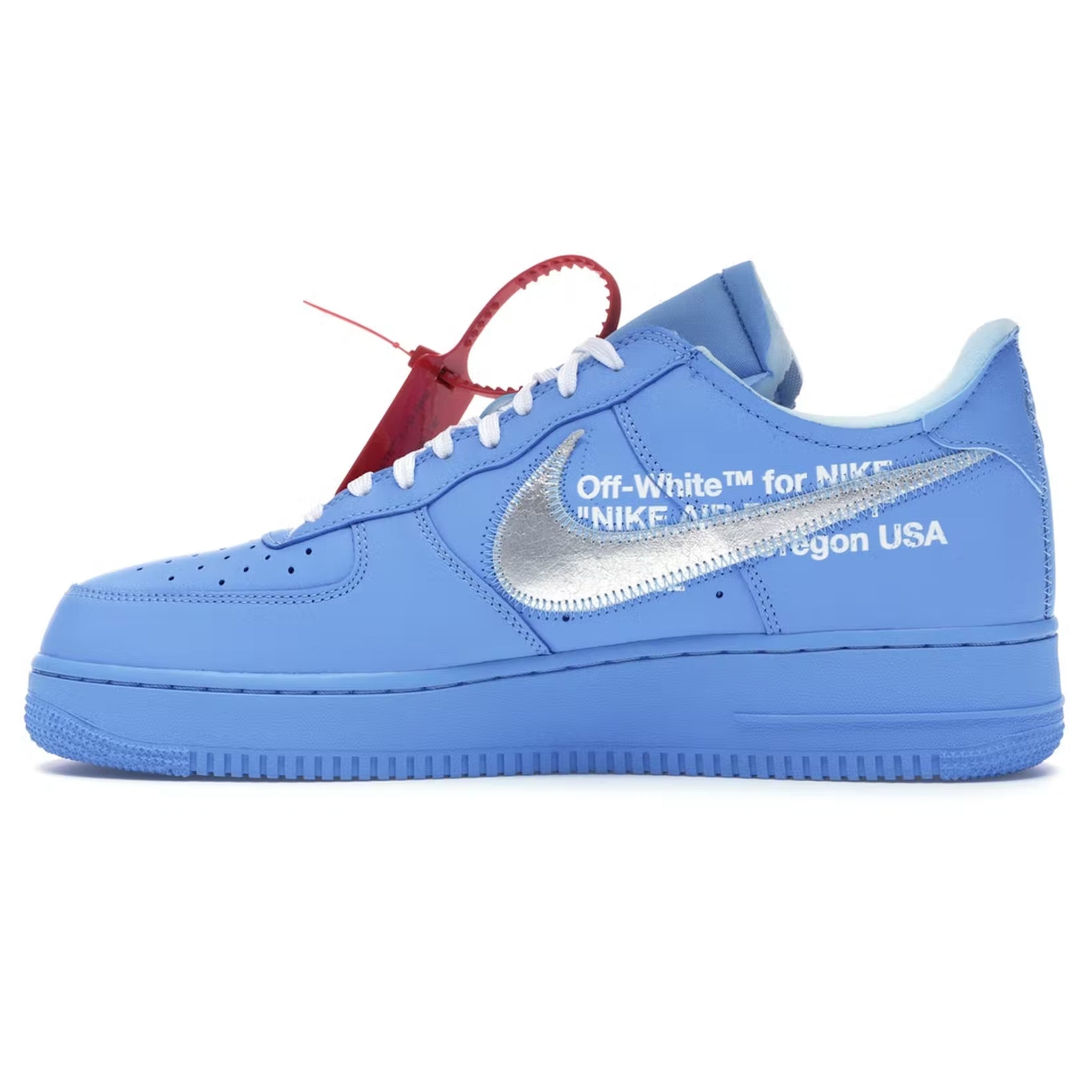 saludo Completo Rendición Nike x Off White Air Force 1 Low MCA University Blue | Crepslocker