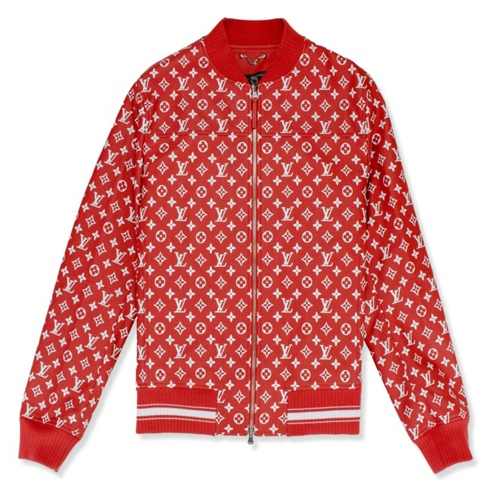 Louis Vuitton Damier Jacquard Zip-Through Bomber