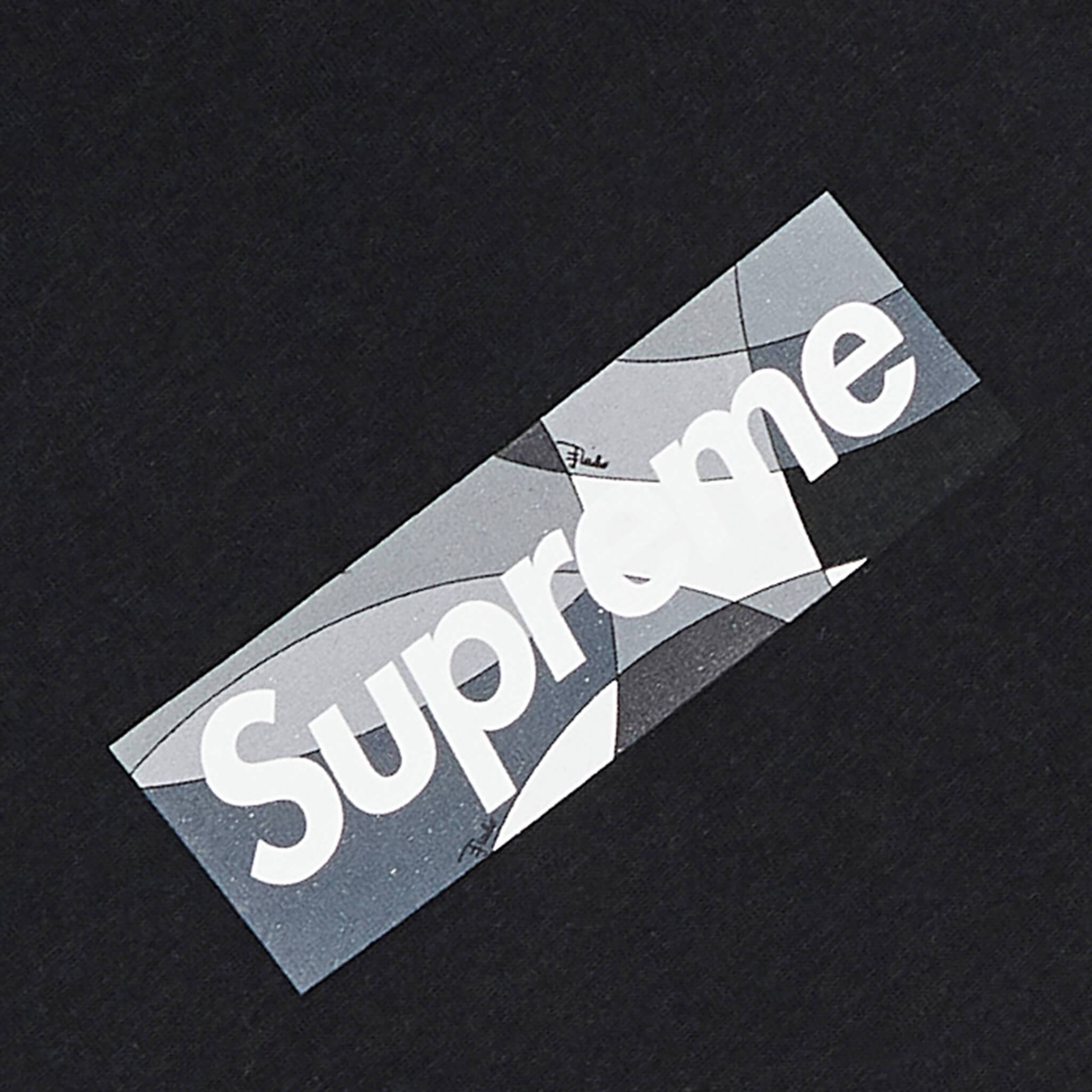 Supreme x Emilio Pucci Box Logo Tee 'White/Blue' | Men's Size XL
