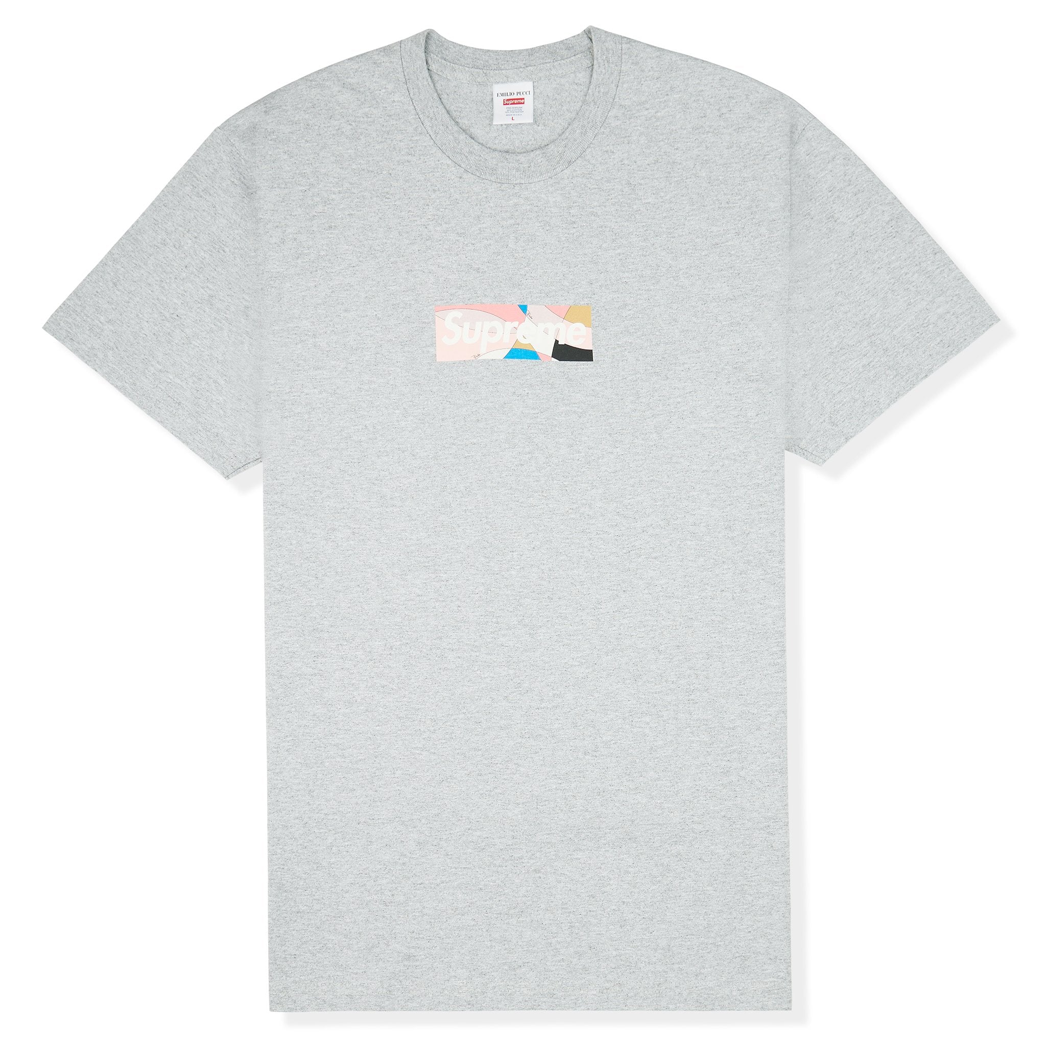 Crepslocker | Supreme Emilio Pucci Box Logo Grey Dusty Pink T