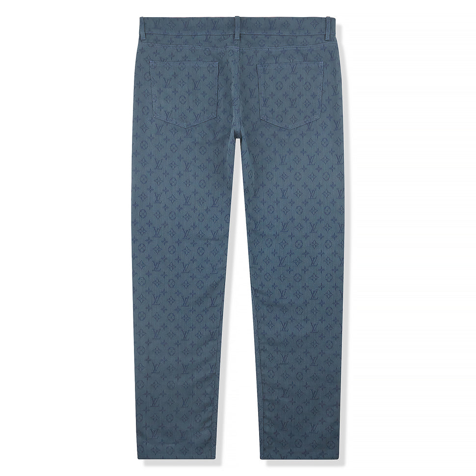 Louis Vuitton Monogram Slim Jeans In purple denim