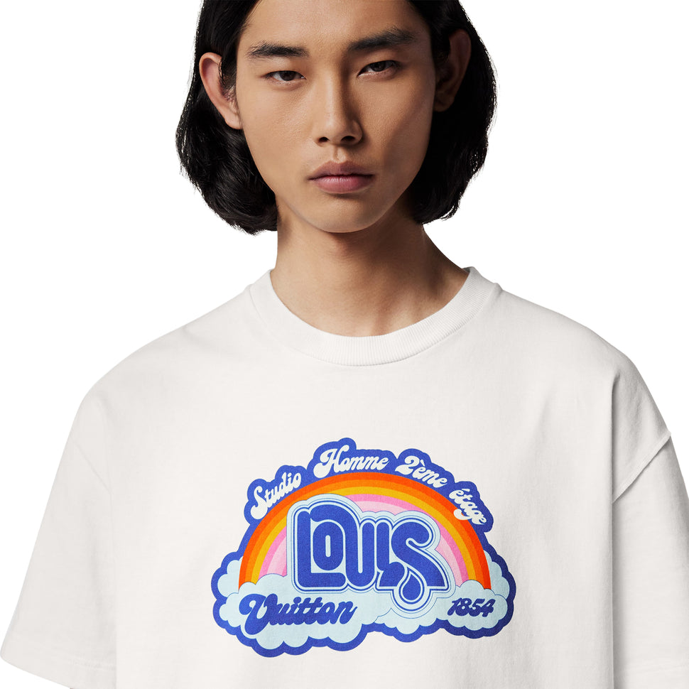 Shop Christian Dior LV ESCALE PRINTED T-SHIRT -1A8QDI by Fujistyle