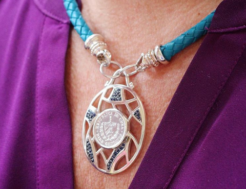 Image of Cuban Coin on necklace pendant