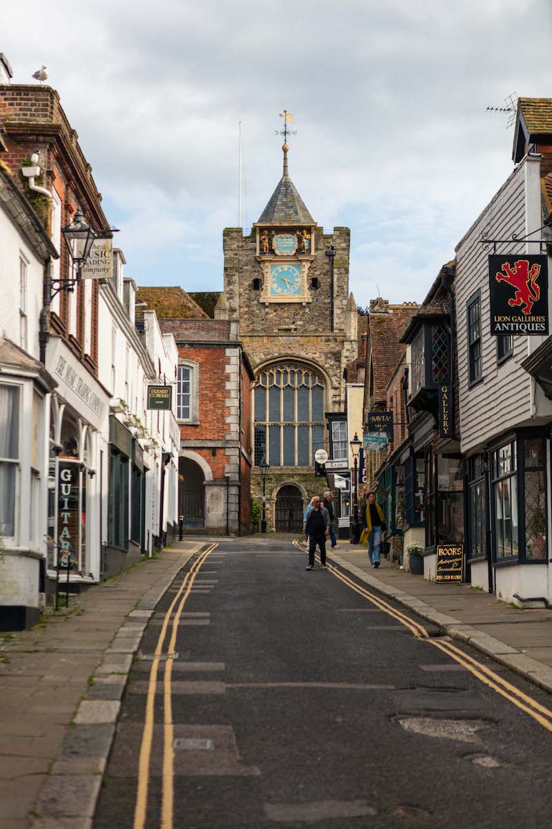 Cobbled streets of Rye, East Sussex