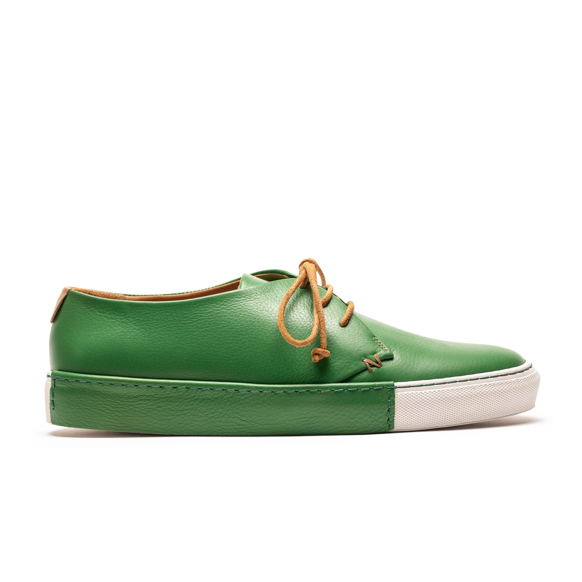 green casual sneakers