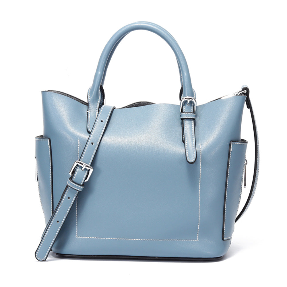 blue purse