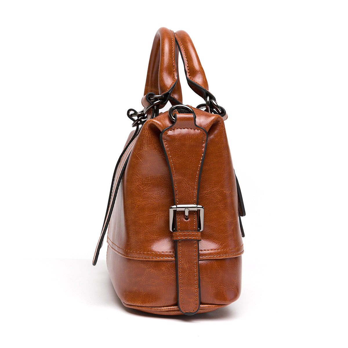 Lourdes Leather Bag - 0