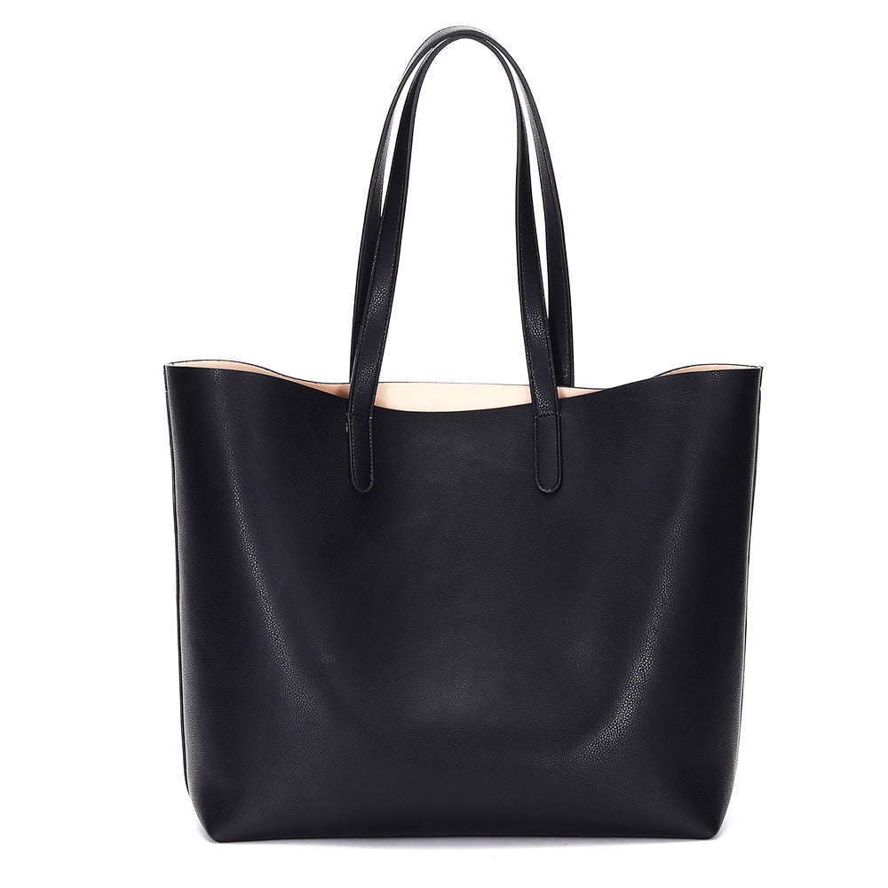 MDBM Venice Structured All-Purpose Leather Tote Bag